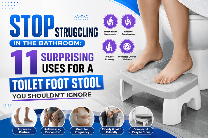 Stop Struggling in the Bathroom: 11 Surprising Uses for a Toilet Foot Stool You Shouldn't Ignore