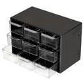 Transparent Nine-Grid Desktop Organizer