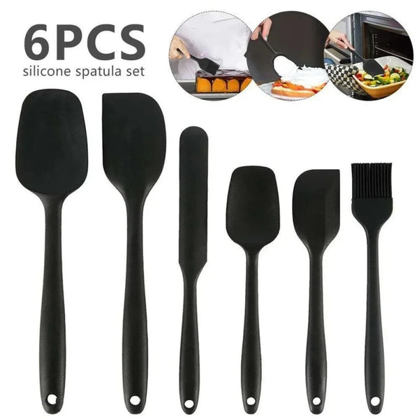 Silicone Baking Spatula Set