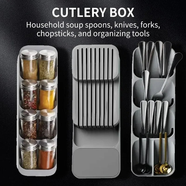 Modular Kitchen Cutlery Organizer