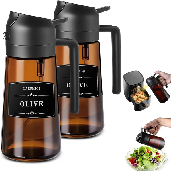Glass Oil Sprayer and Dispenser