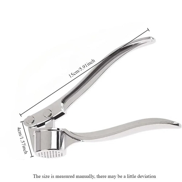 Stainless Steel Garlic Press