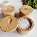 Bamboo Seasoning Storage Pot