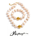 Yhpup Multi-Color Resin Statement Jewelry Set