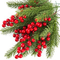 Artificial Pine Berry Christmas Branches