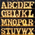 Alphabet LED Letter Light