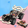 Wooden DIY Remote Control Racing Car