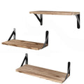 Floating Wooden Wall Shelf