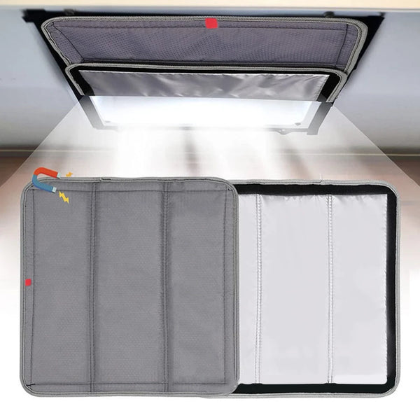 Foldable RV Skylight Sunshade