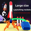 Air Powered Stomp Rocket Launcher