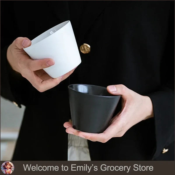 Minimalist Ceramic Espresso Cup