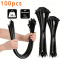 Self-Locking Black Cable Ties