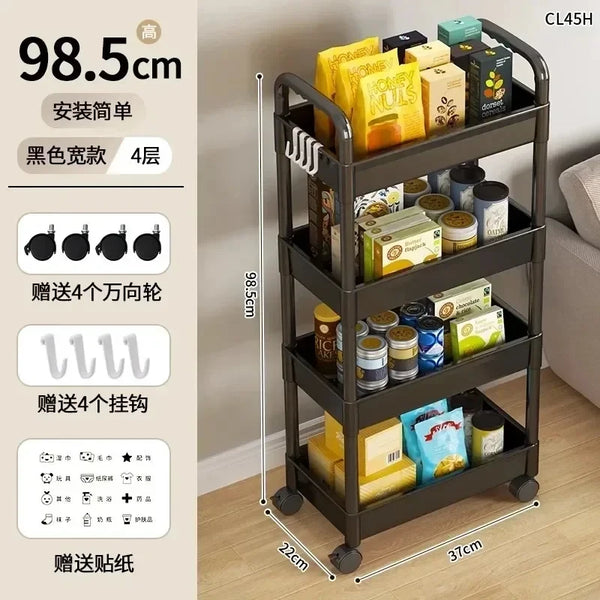 Rolling Bathroom Utility Cart