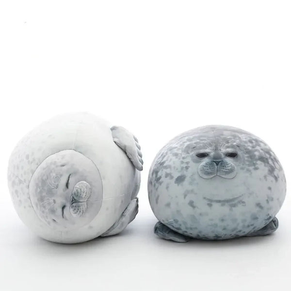 Chubby Seal Plush Pillow