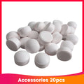 20Pcs Kitchen SANQ Coffee Machine Cleaning Effervescent Tablets Universal Descaling Solution for All Coffee Machines and Kettle