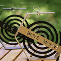 Outdoor Hanging Mosquito Coil Holder Black Camping Supplies Hiking Tourist Mosquito Coil Tray Essential Camping Tool