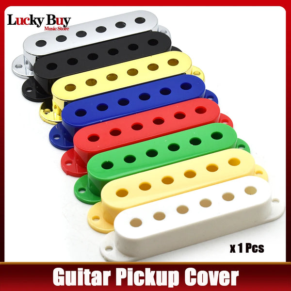 Multi Color Electric Guitar Single Coil Pickup Covers for ST/SQ Electric Guitar Pickup Lid/Shell/Top 48/50/52mm