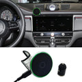 For Porsche Macan 2014 2015 2016 2018 2020-2024 Car Accessories Phone Magnetic 15W Wireless Charger Holder Mount Trim