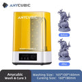 Anycubic Wash and Cure 3 for Photon Mono 4 Resin 3D Printers, 2 in 1 Machine