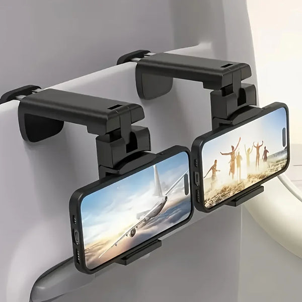 1/2 unidades, Soporte para teléfono: montaje para coche y mesa para visualización manos libres, el regalo ideal para entusiastas de los viajes, accesorios de viaje en avión