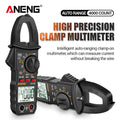 ANENG ST180 AC Current Clamp Meter Digital 4000 Counts Multimeter Ammeter Voltage Tester Car Amp Hz Capacitance NCV Ohm Tool