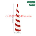 Christmas Decorations: Conical Tree Tower, Plastic V-shaped Tabletop Decoration, Window Display Coffee Shop Atmosphere