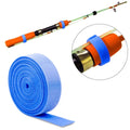 New Fishing Rod Tie Holder Strap Suspender Fastener Hook Loop Ties Belt Fishing Rod Strapping Wrap Band Outdoor Fish Tool