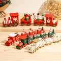 Christmas Train Merry Christmas Decorations For Home Cristmas Ornament Xmas Navidad Noel Gifts Happy New Year 2025 Gifts