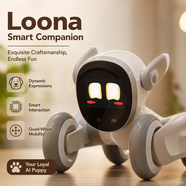 Loona AI Pet Smart Interactive & Fun Robot