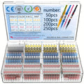 Waterproof Heat Shrinkable Solder Ring Terminal Kit - Available in 50/100/200/250pcs Combination Boxes for Easy Connections