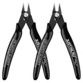 2Pcs Mini Nose Cutting Plier Electrical Wire Cable Cutter Metal Side Snips Flush Pliers Convenient Durable Tool