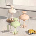 Egg Beater Hand Mixer Semi-Automatic Egg Whisk Milk Frother Handheld Manual Press-type To Beat Egg Whites Baking Tool
