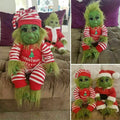 Christmas Dolls Cute Stuffed Plush Toy Room Decor Desktop Ornament Creative Adorable Holiday Decor Children Gift