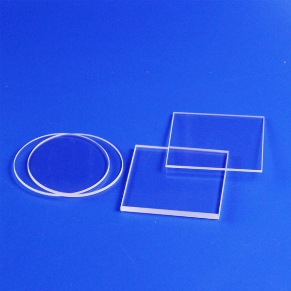 Placas de cuarzo φ12*1.5mm 50 unidades, φ12*2mm 50 unidades
