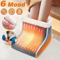 Electric Heater Foot Warmer,Plug-in Electric Foot Warmer Heating Pad,6-Level Heating Foot Boots for men and women,Energy Saving