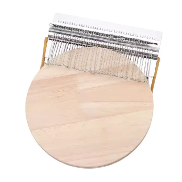 Herramientas de tejido, telar pequeño, bastidor de madera para tapices, máquina de zurcir para reparar ropa y vaqueros