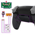 Kit de remapeo eXtremeRate RISE V4 con palancas traseras programables para controlador PS5 BDM-060, placa de actualización, carcasa trasera y botones traseros