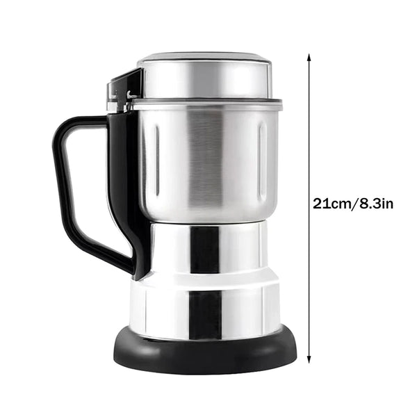 1 unidad, molinillo de café eléctrico multifuncional de 300 W, máquina moledora de cereales, frutos secos, granos y especias para el hogar