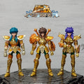 En existencia Blokees Saint Seiya Caja Ciega Stars 2 Sagitario Libra Acuario Modelo de ensamblaje Periférico de animación Regalo