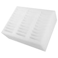 White Foam Phone Storage Box Multigrid Mobile Holder For School Office Baskets Cell Management Case Portable ganizer With