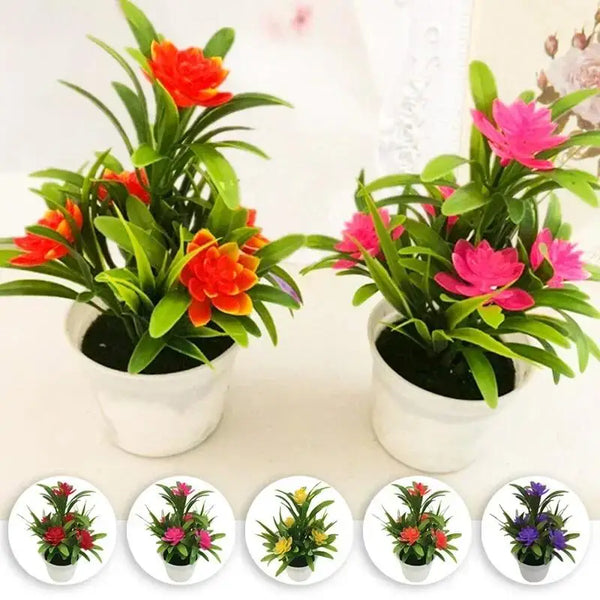 Multi-Color Artificial Flower Wedding Party Decoration Fake Flower Model Home Office Ornament For Home Decor
