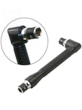 Black L type 1/4 hexagon screwdriver bit 90 ° double-end handle 6.35mm wrench tool