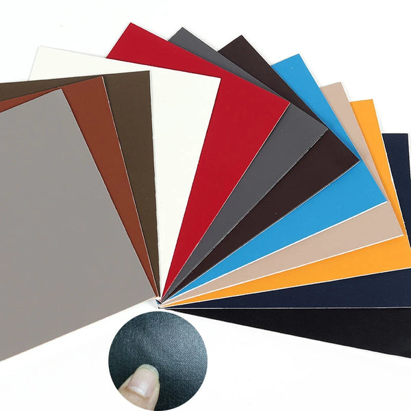 Parches autoadhesivos de 12.5*9.5 cm para chaqueta de cuero, ropa, lavables, pegatina de reparación de cuero para sofá y coche de imitación de grano fino