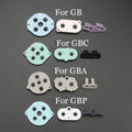 1set 5sets 10sets For GB GBA GBC GBP Rubber Conductive Buttons A B D-pad Silicone Start Select Keypad Repair Parts