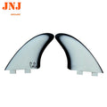 JNJ-FCS I 5.25 Inch Solid Fiberglass Surfboard Twin Fins