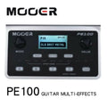 MOOER PE100 Electric Guitar Effect Pedal Multi-effects Processor 40 Drum Patterns 10 Metronomes Tap Tempo 39 Types of Effect