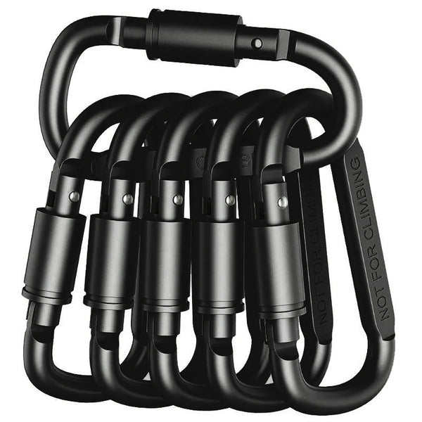 1PCS Carabiner Set For Key Camping Survival EDC Outdoor Keychain Clip Alloy Aluminum Tactical Caribiner Hook Karabiners
