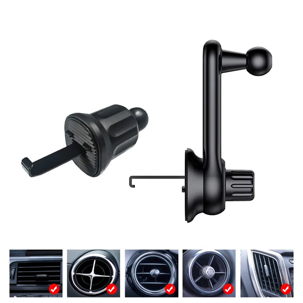 Soporte para teléfono de coche, accesorios para rejilla de ventilación, base universal para móvil, accesorios para el interior del automóvil