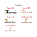 Power Button Switch Volume Mute Button On / Off Flex Cable For Xiaomi Redmi 10 10A 10C 10X 4G 5G