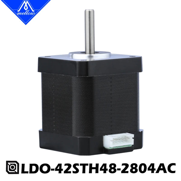 Mellow 3D Printer Accessories LDO Super Motor Nema 17 Stepper 42STH48 2804AC-R 48MM For 3D Printer Parts Voron VzBoT Ender 5
